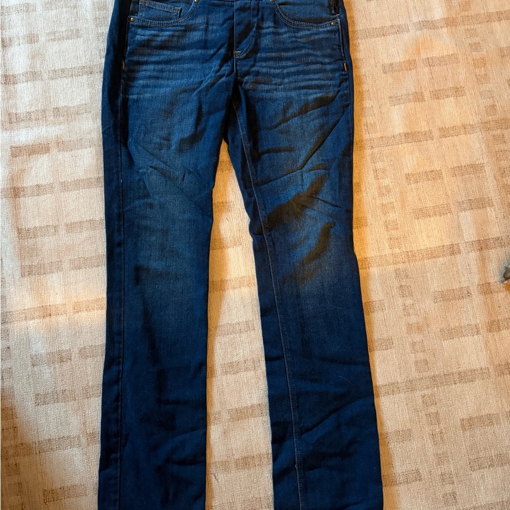 SPANX Deep Indigo Jeans